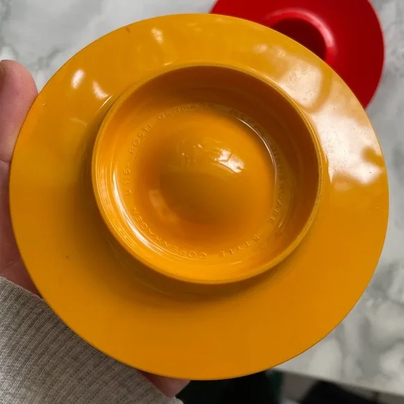 Vintage Rosti Egg Cups - Melamine Danish Design - AS IS - Picture 7 of 9